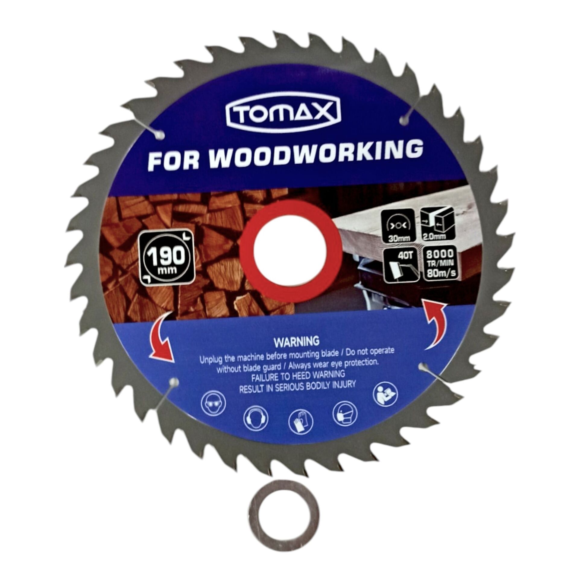 TOMAX SUNTA KESME TESTERE 190x2.0x40T