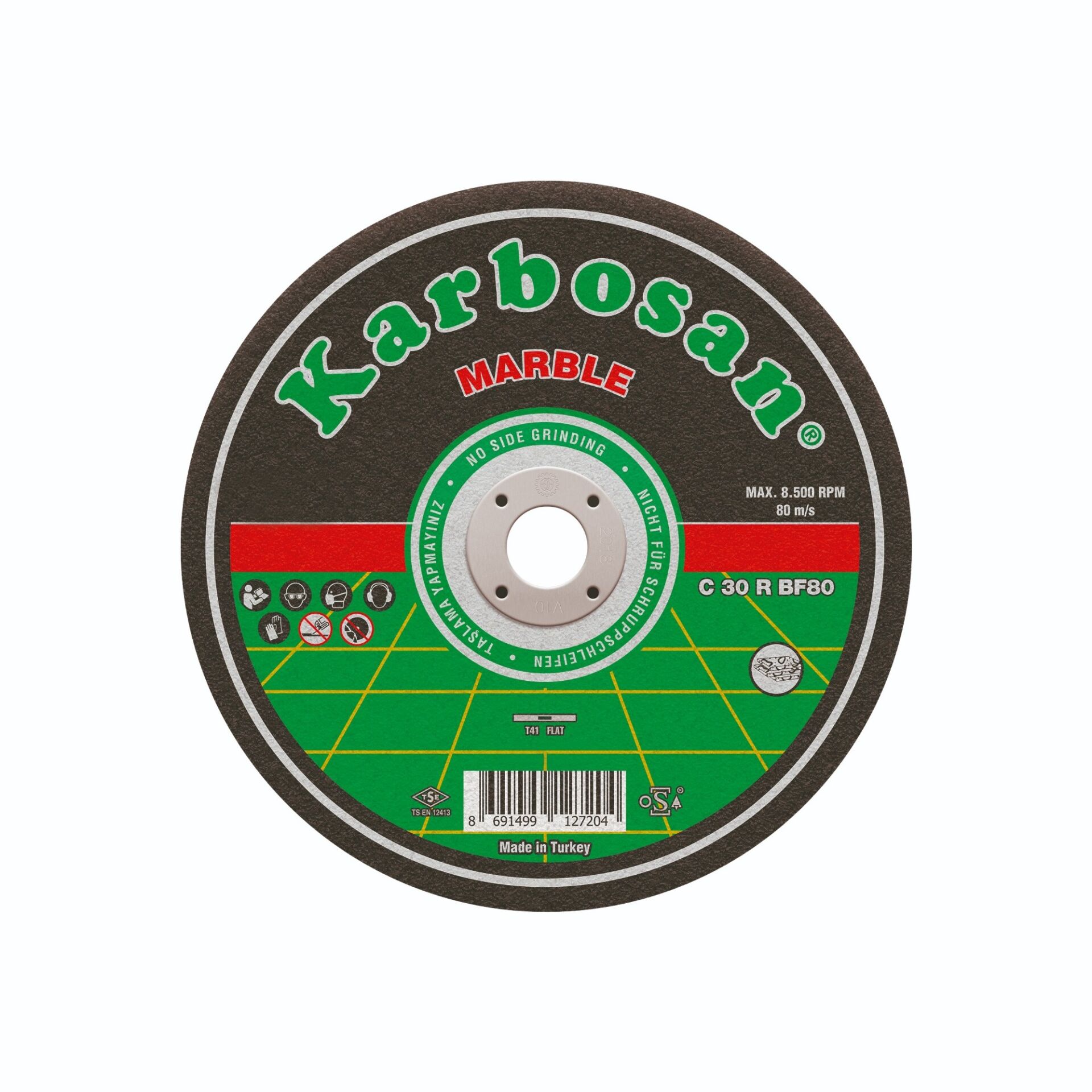 KARBOSAN SC MERMER KESME 180x3.0x22 (910330)