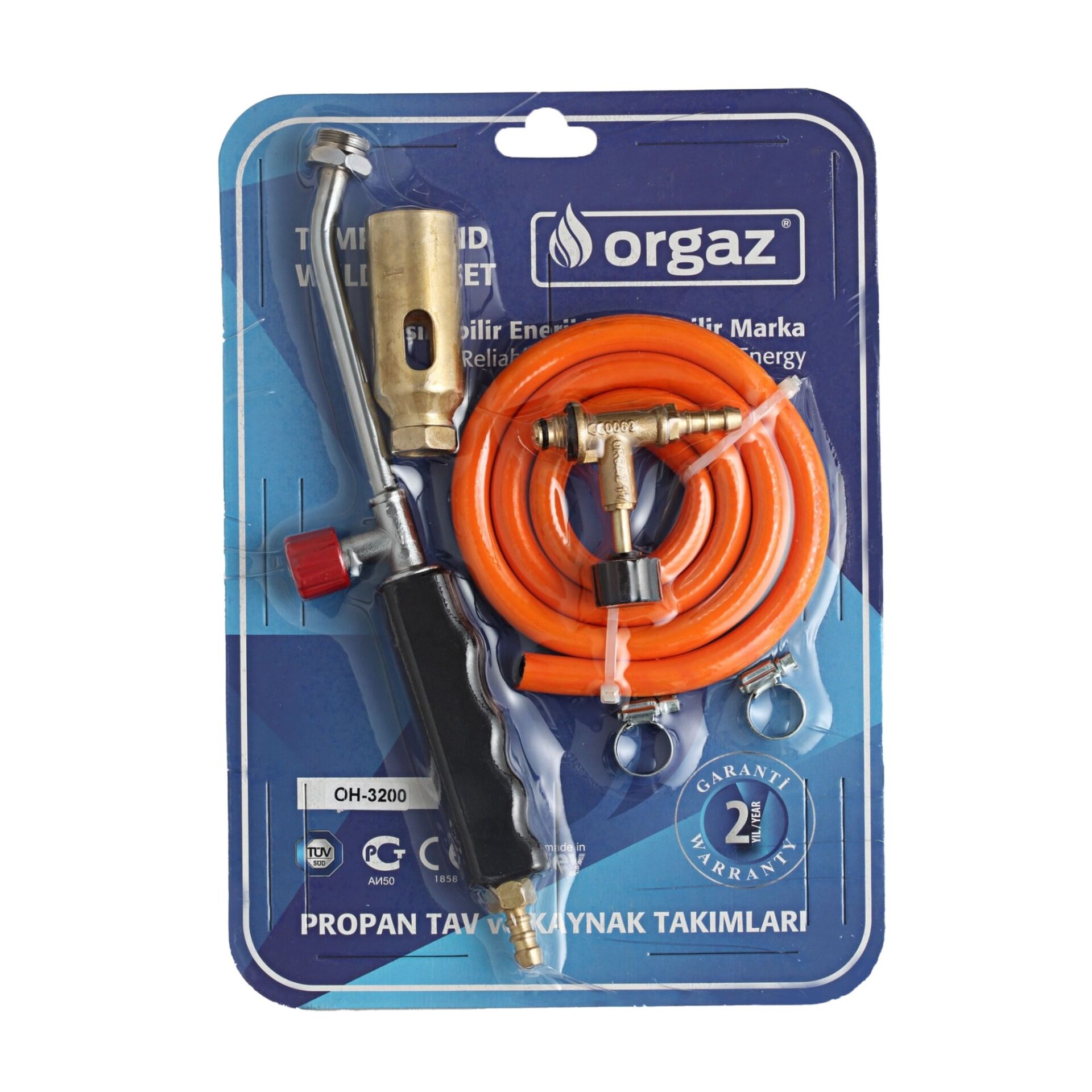 ORGAZ HORTUMLU PÜRMÜZ VAKUMLU SET (OH-3200)