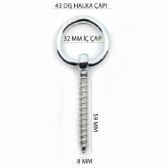 ÇINAR HALKALI VİDA 8x110 MM KOD:257