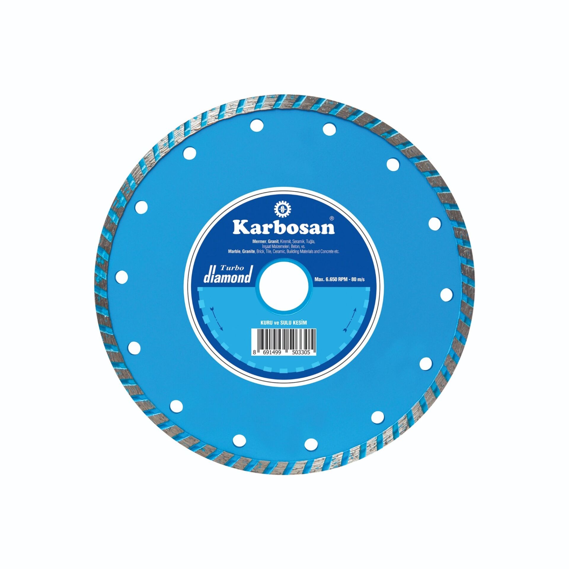 KARBOSAN TURBO KESİCİ 180x2.2x22 (950320)