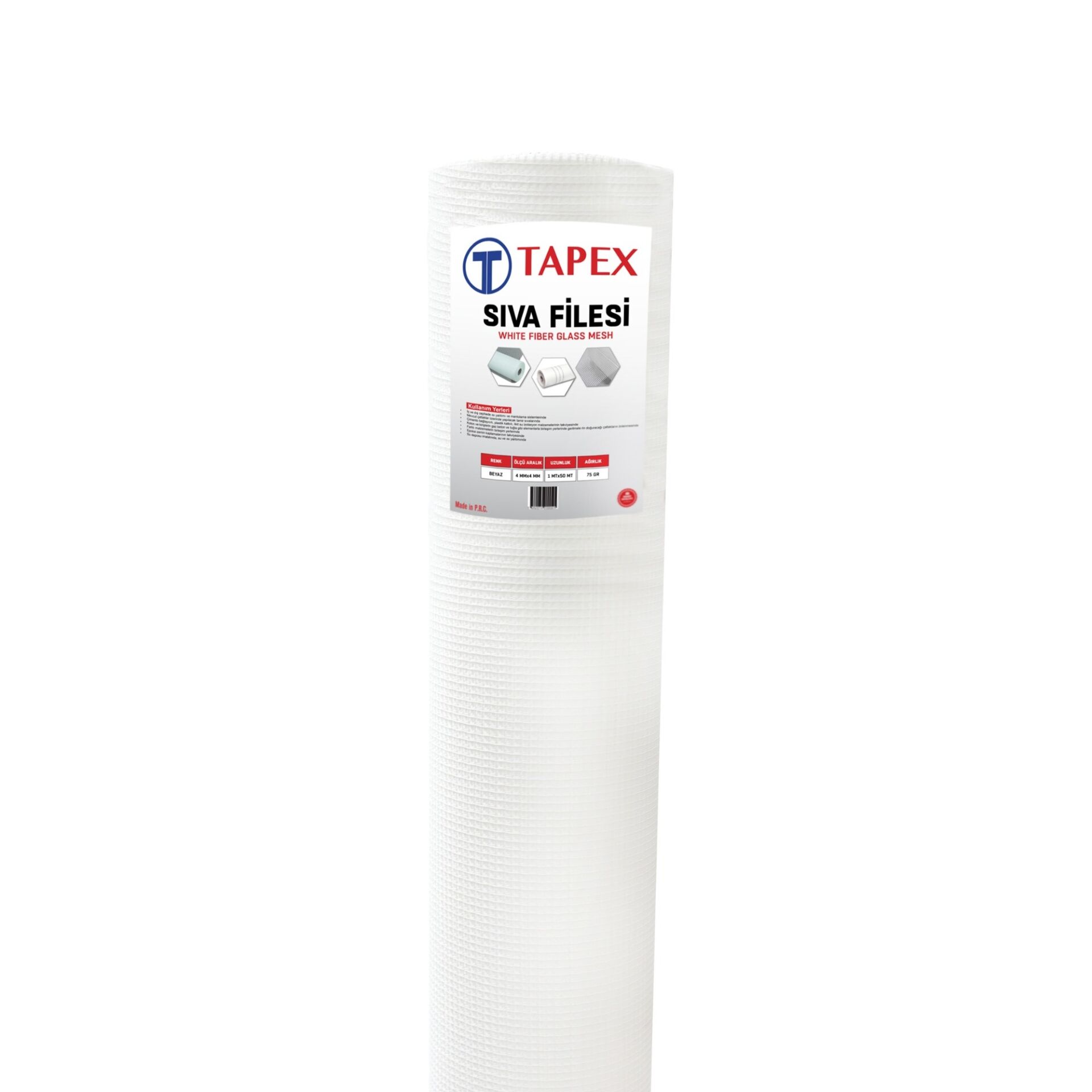 TAPEX SIVA FİLESİ 75 GR BEYAZ