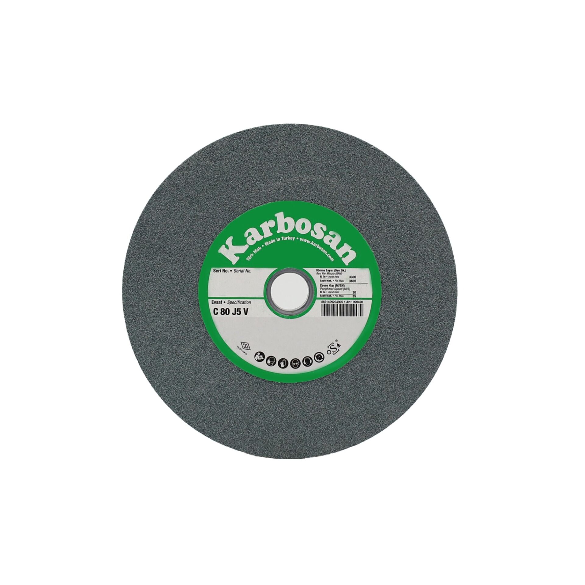KARBOSAN ELMAS BİLEME TAŞI 150x20x20 SC (920470)