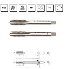 MTE HSS 2 Lİ TK KLAVUZ DIN2181 M12x1.5 102031206