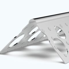 ALÜMİNYUM ALÇI KÖŞE PROFİLİ 21X21 MM 2.70 MT