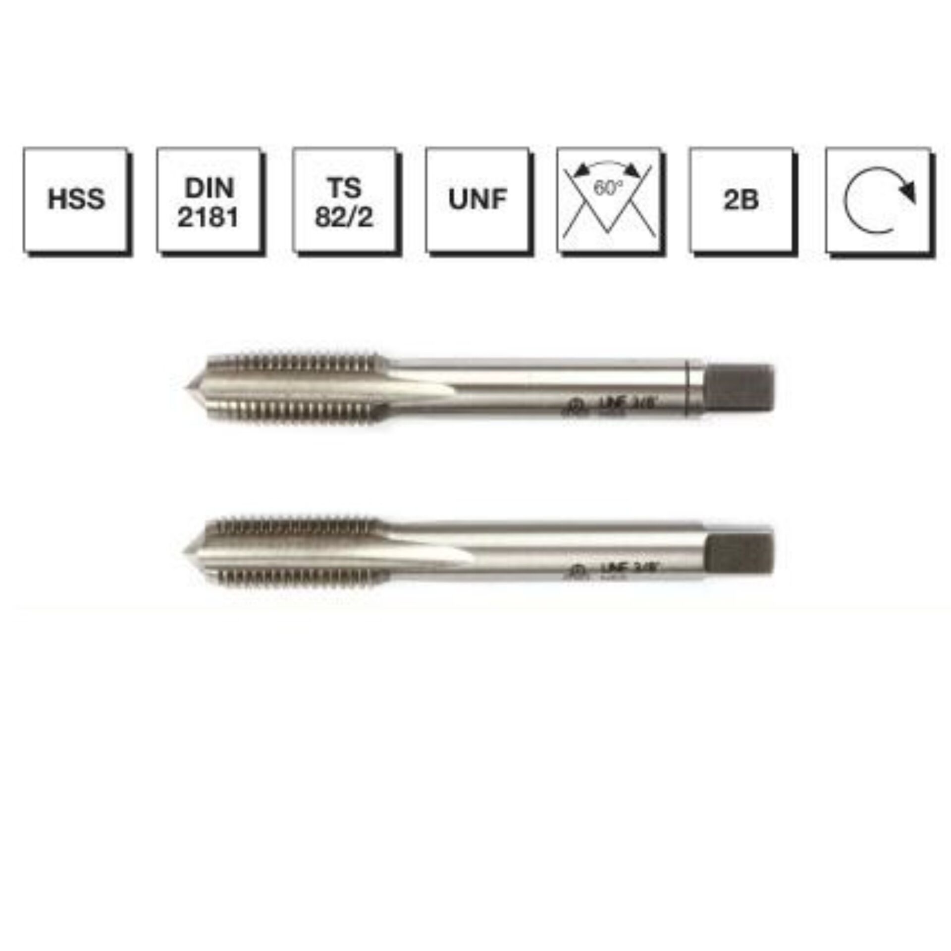 MTE HSS 2 Lİ TK KLAVUZ DIN2181 M12x1.0 102031205