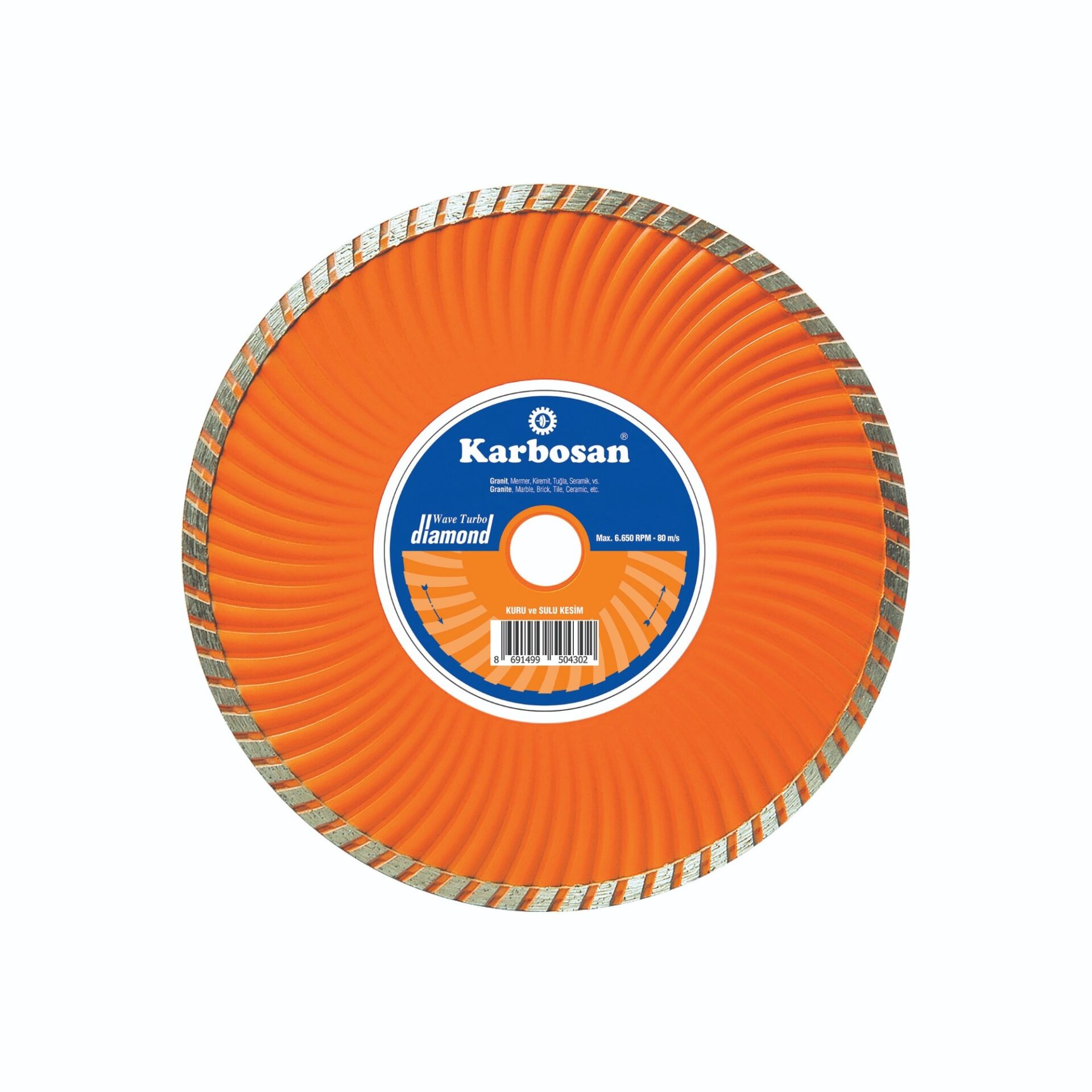 KARBOSAN TURBO KANALLI ELMAS KES.180x2.4 (950420)