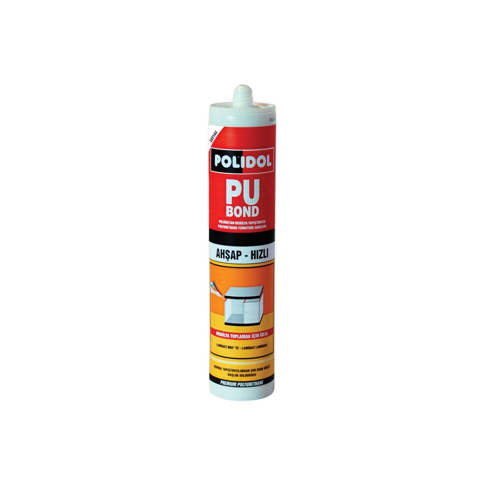 POLİDOL PUBOND AHŞAP HIZLI 280 ML ŞEFFAF