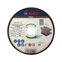 BOSCH İNOX KESME TAŞI 115x1.0 2608603169