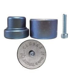 CANDAN PPRC BORU PAFTASI 40 MM MAVİ
