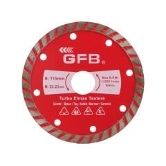 GFB TURBO ELMAS KESİCİ 115 MM