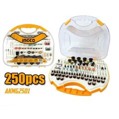 İNGCO AKMG2501 MİKRO AKSESUAR SETİ 250 PCS.