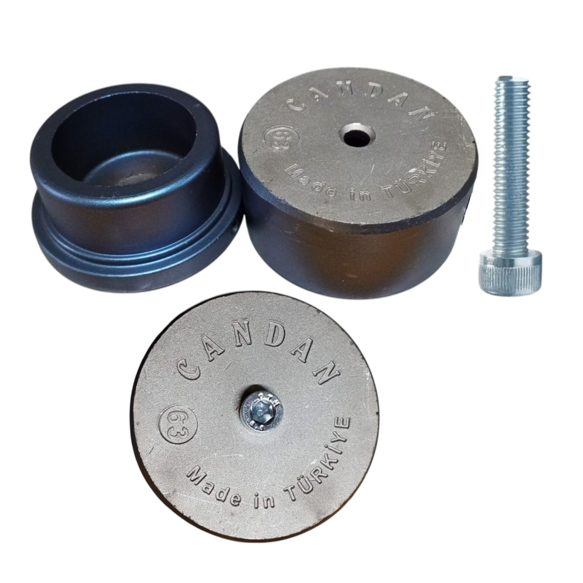 CANDAN PPRC BORU PAFTASI 63 MM MAVİ