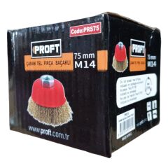 PROFT SAÇAKLI ÇANAK FIRÇA (PRS75) 75 MM