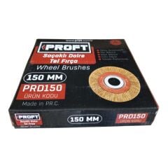 PROFT SAÇAKLI DAİRE TEL FIRÇA (PRD150) 150 MM