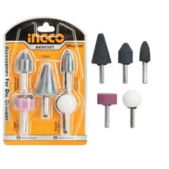 İNGCO AKB0501 GRAVÜR TAŞLAMA SETİ 5 Lİ