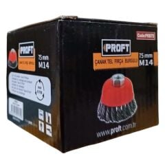 PROFT ÇANAK FIRÇA BURGULU (PRB75) 75 MM