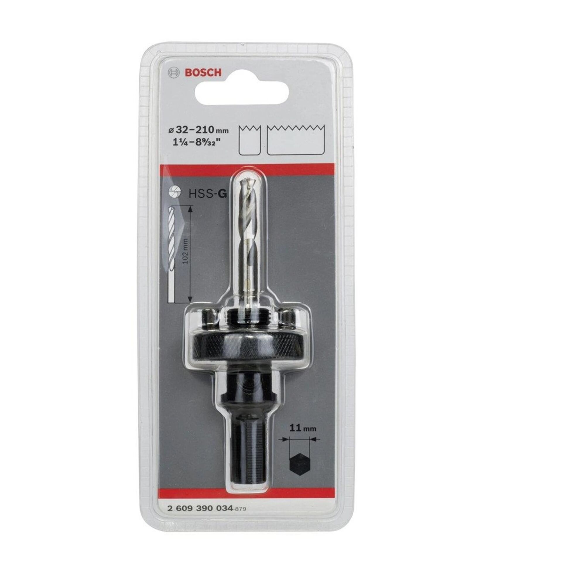 BOSCH Bİ-METAL PANÇ ADAPTÖRÜ 32-210 MM HEX