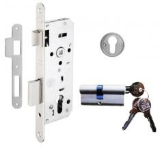 KALE SİL.DAİRE KİLİDİ 152R/45 MM NİKEL