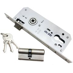 KALE SİL.DAİRE KİLİDİ 152R/45 MM NİKEL