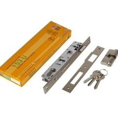 KALE SİL.DAİRE KİLİDİ DİLLİ 153/25 MM NİKEL