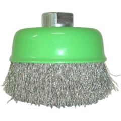 CTM PASLANMAZ SAÇAKLI ÇANAK FIRÇA (PSC-80) 80 MM
