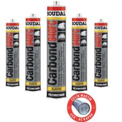 SOUDAL POLİÜRETAN MASTİK 280 ML 940FC SİYAH 161078