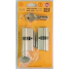 KALE (SN+SM)264 İKİLİ PAS SİSTEM BAREL 68 MM NİKEL