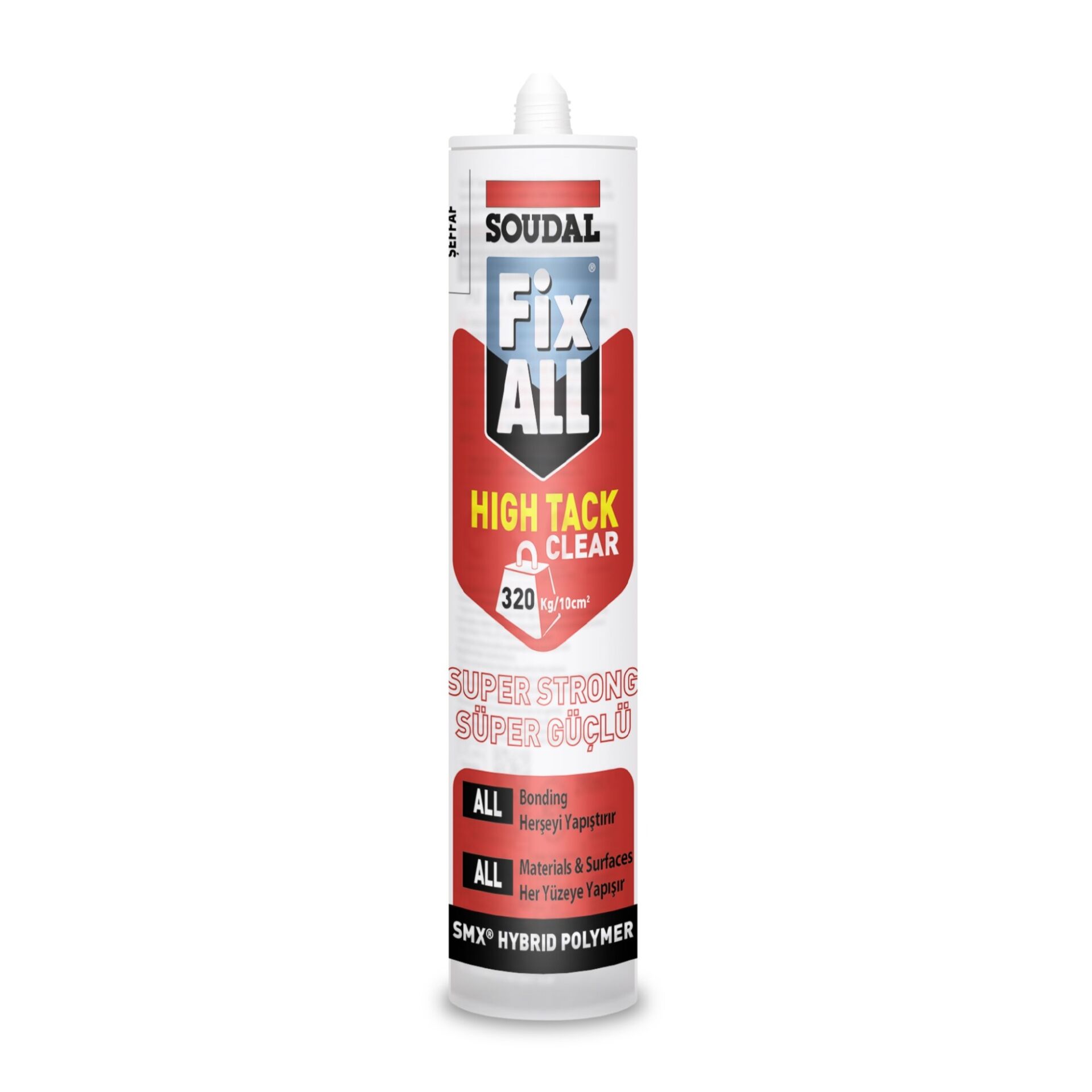 SOUDAL FİX ALL HIGH TACK ŞEFFAF 290 ML (131118)