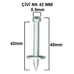 ÇİVİ NK 42 MM (PK.AD.100)