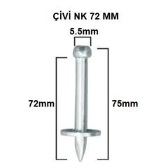 ÇİVİ NK 72 MM (PK.AD.100)