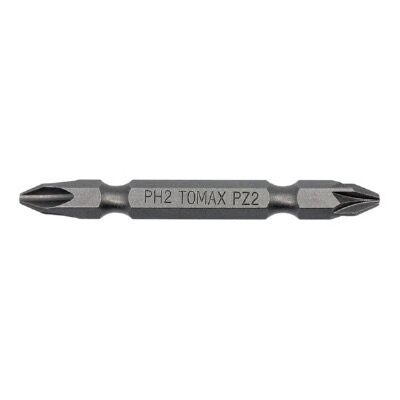 TOMAX BİTS UÇ ÇİFT TARAFLI PH2-PZ2 65 MM