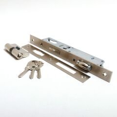 KALE SİL.DAİRE KİLİDİ MAKARALI 155/25 MM NİKEL