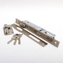 KALE SİL.DAİRE KİLİDİ MAKARALI 155/25 MM NİKEL
