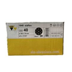 SİA 1948 HOOKIT 7 DELİK ZIMPARA 150 MM 40 KUM