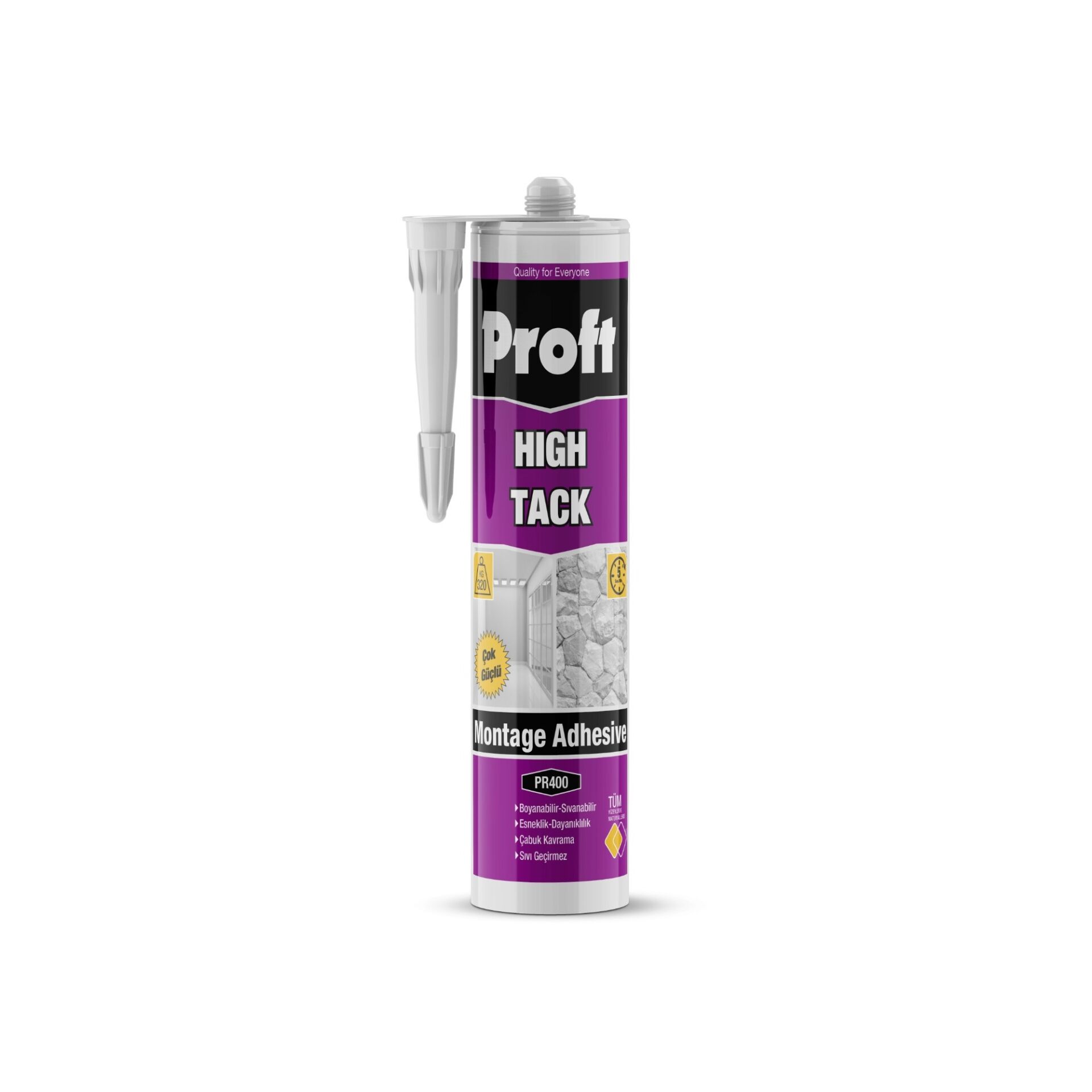 PROFT HIGH TACK KORNİŞ YAPIŞTIRICI (PR400) 290 ML