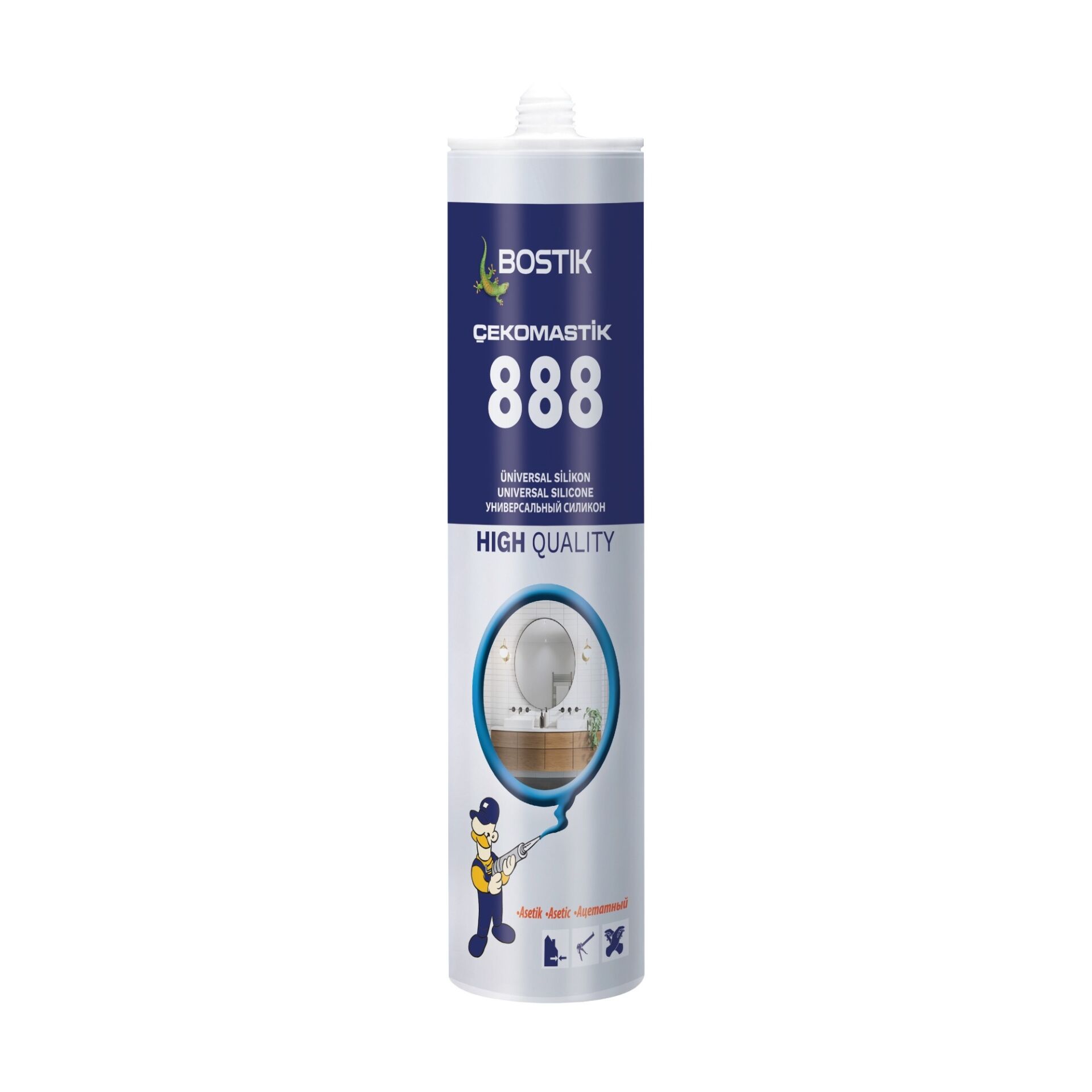 ÇEKO SİLİKON 280 ML KREM (888)