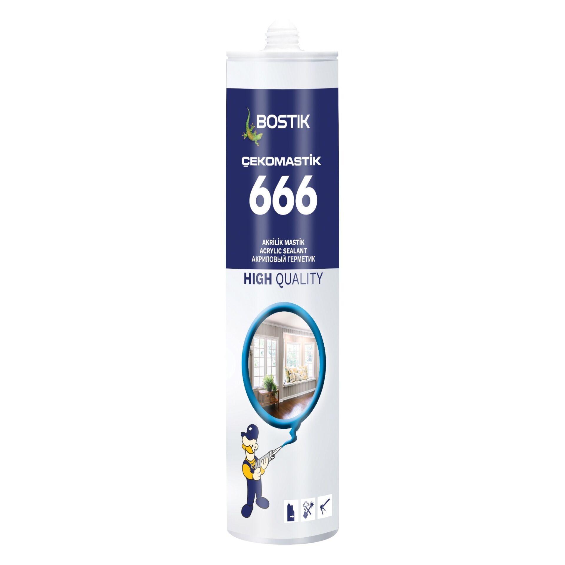 ÇEKO MONTAJ MASTİĞİ 280 ML GRİ (666)
