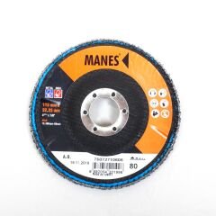 MANES FLAP DİSK ZIMPARA A.O.115x22 P80