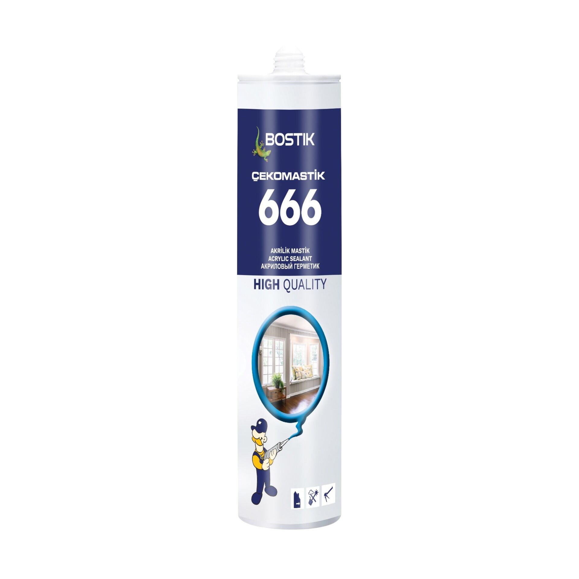 ÇEKO MONTAJ MASTİĞİ 280 ML KAHVE (666)