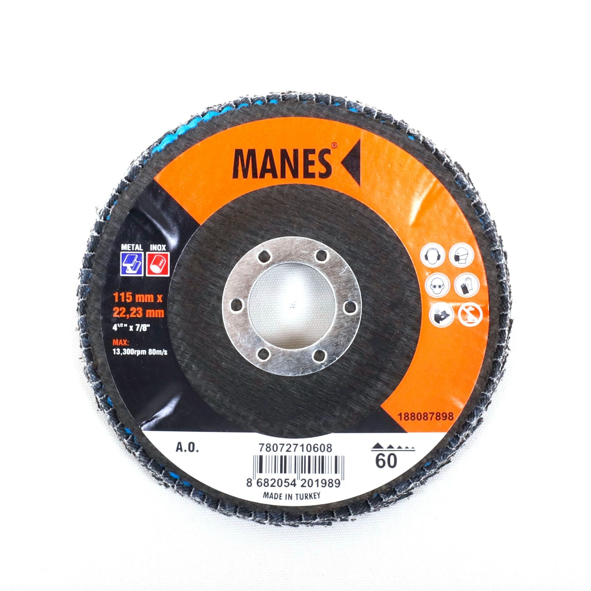 MANES FLAP DİSK ZIMPARA A.O.115x22 P60