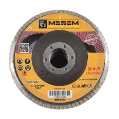 MEŞEM FLAP DİSK ZIMPARA A.O 115x22 P80 KOD:222