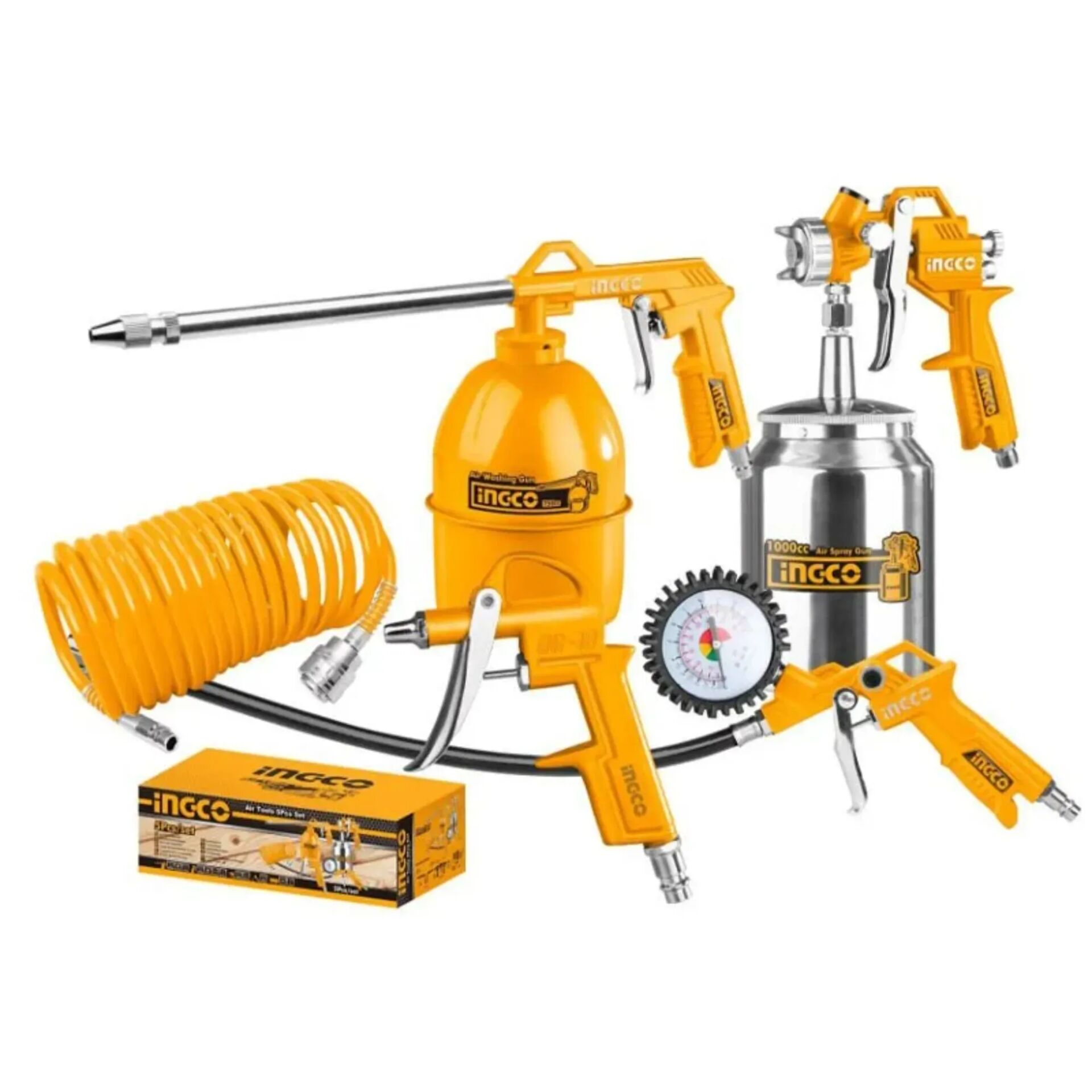 İNGCO AKT0051 HAVALI ALET SETİ 5 Lİ