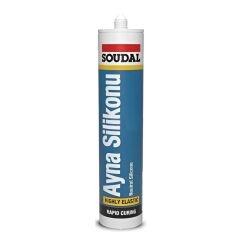 SOUDAL AYNA SİLİKONU 280 ML ŞEFFAF (160046)
