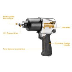 İNGCO AIW12562 HAVALI SOMUN SIKMA 1/2 7000 D/DK