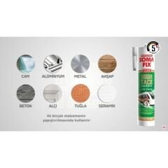 SOMAFIX HIGH TACK (KORNİŞ YAP) 290 ML S580