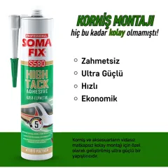 SOMAFIX HIGH TACK (KORNİŞ YAP) 290 ML S580