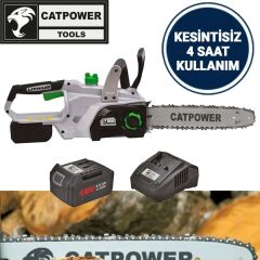 CATPOWER AKÜLÜ AĞAÇ KESME SET (4.0 Ah) CAT2096