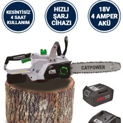 CATPOWER AKÜLÜ AĞAÇ KESME SET (4.0 Ah) CAT2096