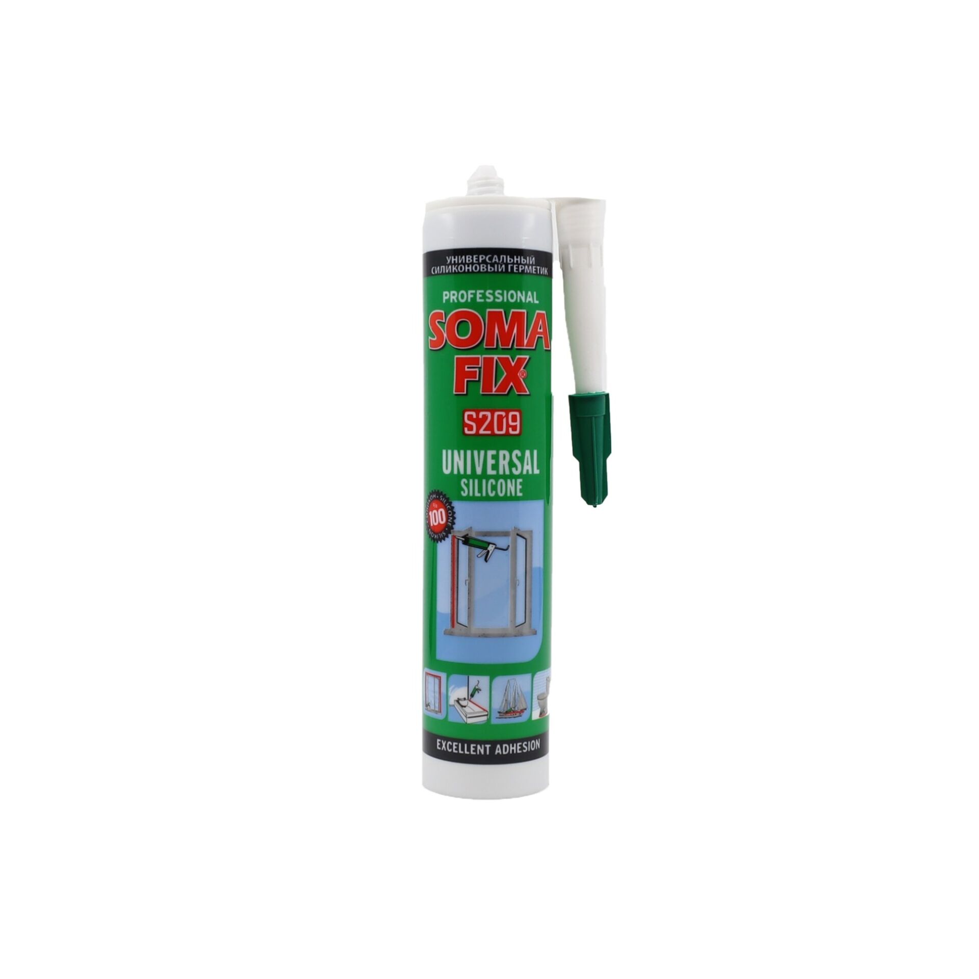 SOMAFIX GENEL AMAÇLI SİLİKON ALÜMİNYUM 280 ML